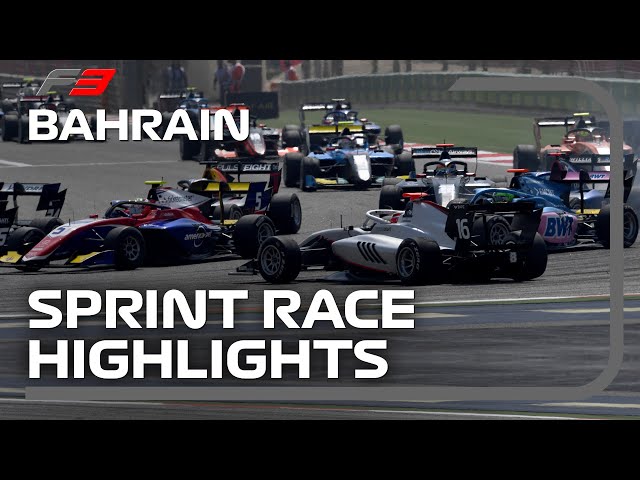 F3 Sprint Race Highlights | 2023 Bahrain Grand Prix