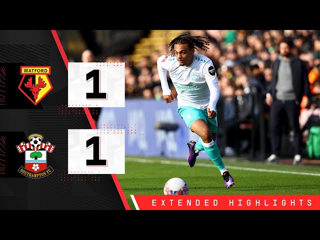 EXTENDED HIGHLIGHTS: Watford 1-1 Southampton | FA Cup