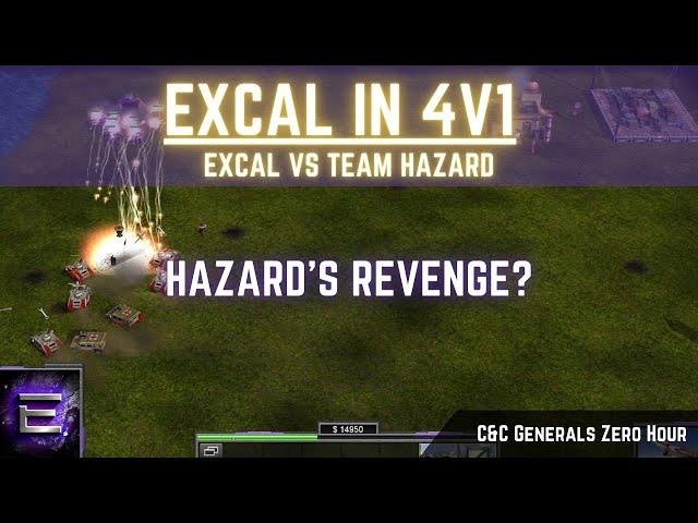 ExCaL in a 4v1 showdown | C&C Zero Hour