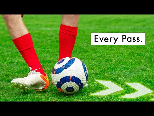 The 15 BEST PASSING TECHNIQUES in Soccer or Football