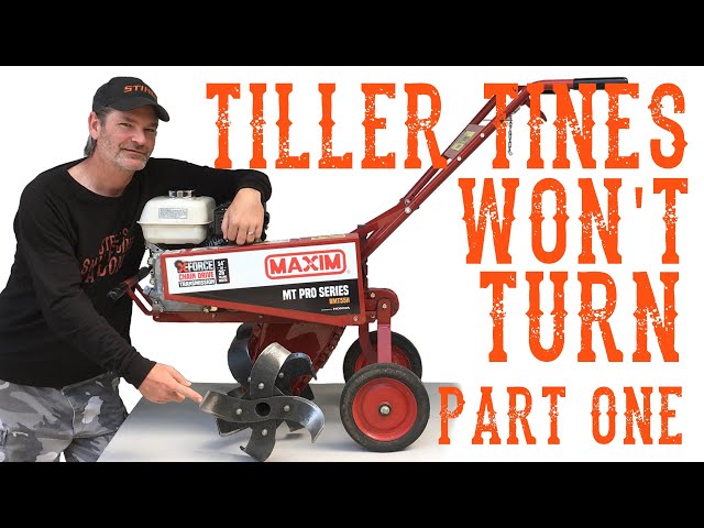Why The Tines Won’t Turn!  Let’s See What’s Inside a Rototiller Transmission