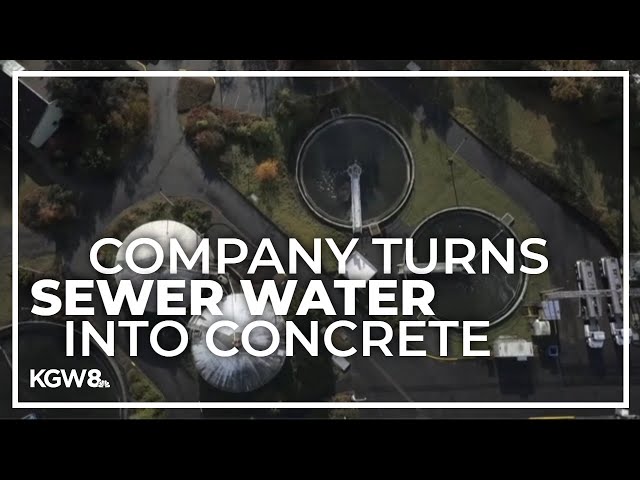 McMinnville-based company uses wastewater to make concrete