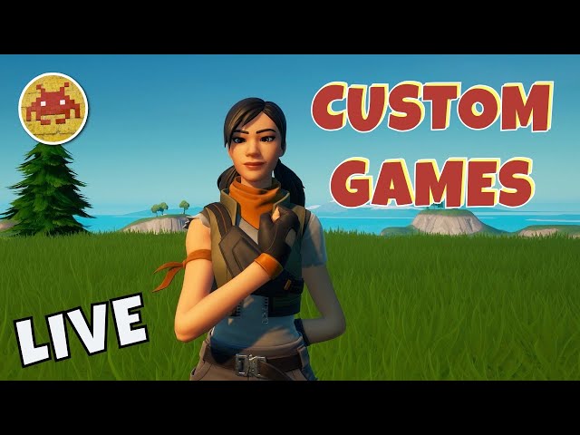 🔴 LIVE: Fortnite Custom Games mit euch !