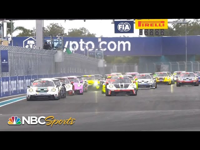 IMSA Porsche Carrera Cup EXTENDED HIGHLIGHTS: Round 6 - Miami | 5/7/23 | Motorsports on NBC