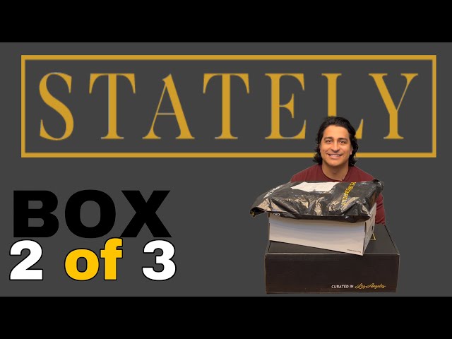 Stately Men’s Subscription Box | Regal Unboxing