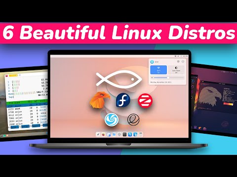TOP 6 MOST BEAUTIFUL Best Linux Distros [2022 Early Edition]