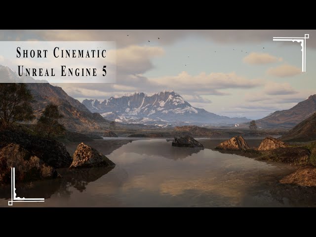 Unreal Engine 5 - Short Cinematic - Highland Mountains (21:9 Ratio)
