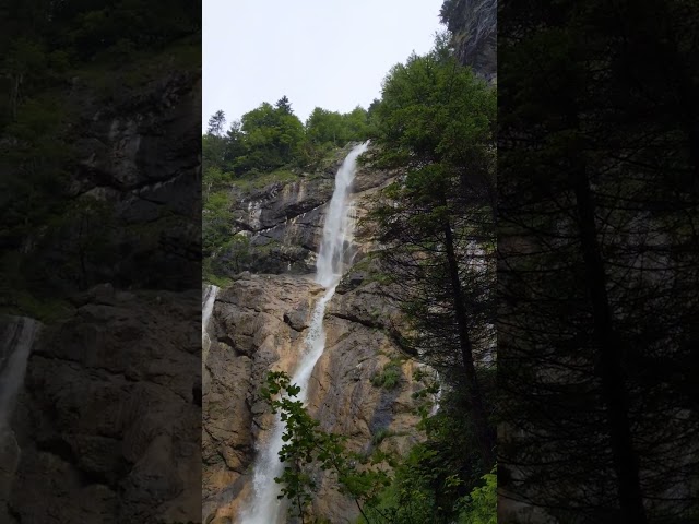 Hallstatt waterfall