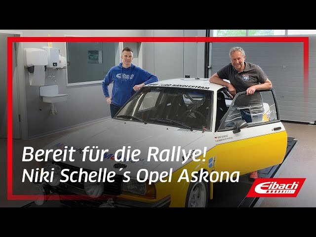 Niki Schelle´s Opel Ascona | Eibach Federn für Rallye-Einsatz