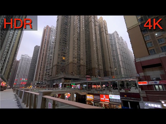 What does an apartment complex for a population of 500,000 in China's Guizhou province look like?