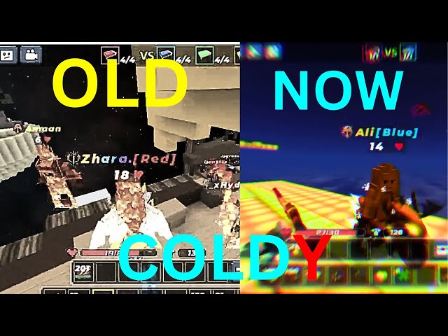 Edit for @COLDY_BlockmanGO  Old VS New coldy