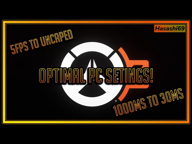 The Best PC Settings For Overwatch 2!