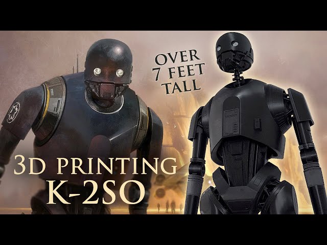 The Biggest 3D Print I've Ever Made | Life Size K-2SO