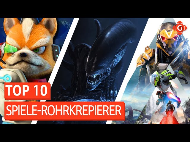 Top 10 - Spiele-Rohrkrepierer | TOP 10