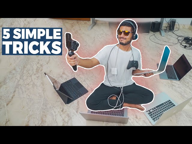 5 Simple Work/Study from Home Tricks ! 🔥
