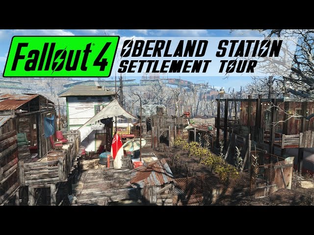 Fallout 4 Settlement Tour - Oberland Station