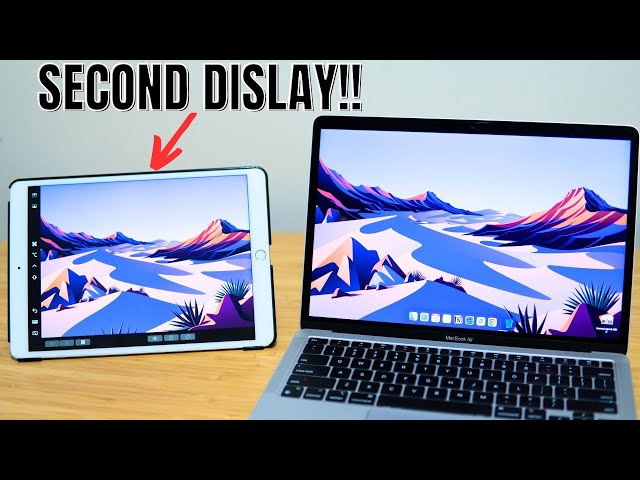How To Use iPad as a Second Monitor with a MacBook