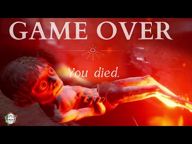 Gollum Game Deaths Animations Compilation (PS5) Game Over