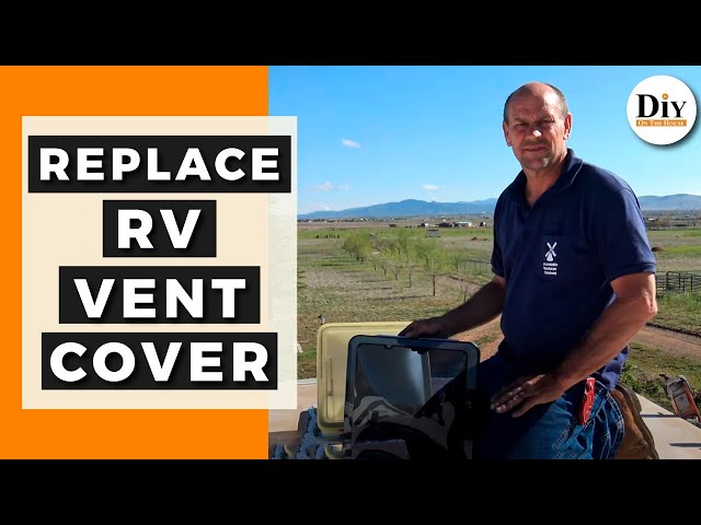How to Replace RV Vent Cover | RV Vent Cover Installation