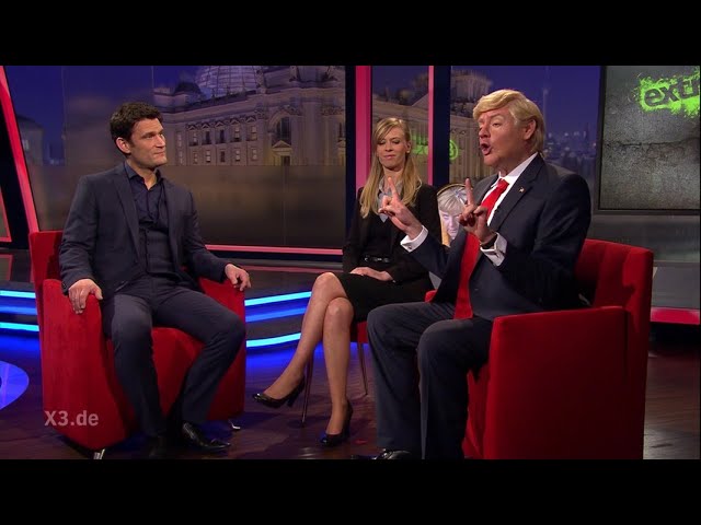 Christian Ehring im Gespräch mit Donald Trump | extra 3 | NDR