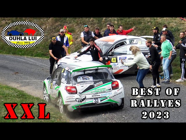 Best of Rallyes XXL Crashs & Mistakes 2023 by Ouhla Lui