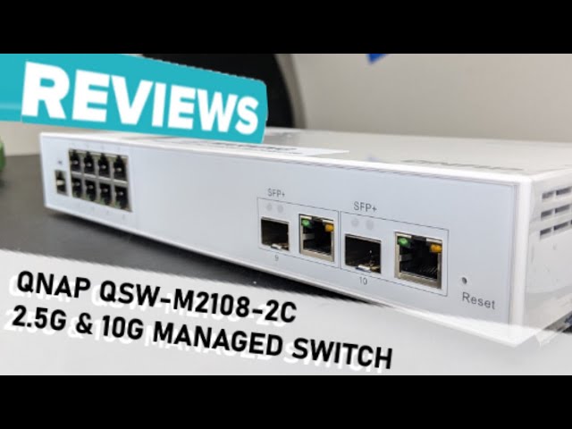 QNAP QSW-M2108-2C 2.5G/10Gbe Smart Switch Review