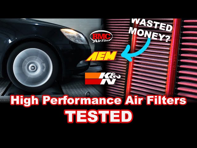 Performance Air Filters - K&N vs AEM vs BMC - DYNO TEST