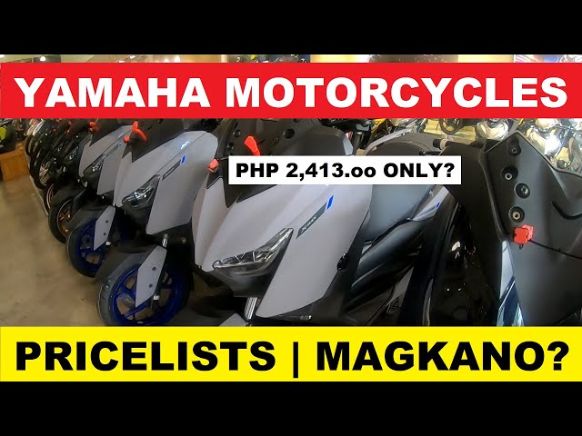 YAMAHA Motorcycles Pricelists Updated 2021 | SCOOTERS to BIGBIKES | MotoKem