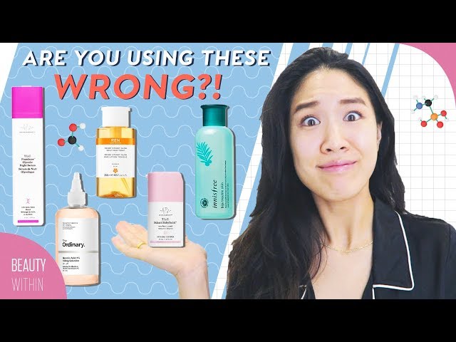 Exfoliating Acids in Skincare Routine: Beginner's Guide to Chemical Exfoliation (AHA & BHA)