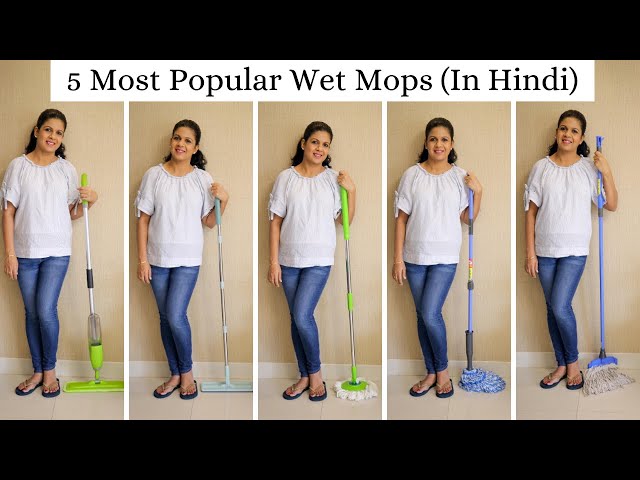5 Most Popular Wet Mops | Which One Is The Best? | Mops Comparison (With English Subtitles)