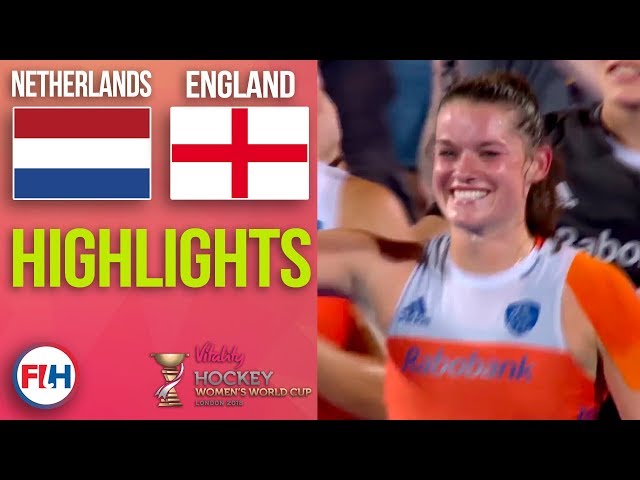 Netherlands v England | 2018 Women's World Cup | HIGHLIGHTS