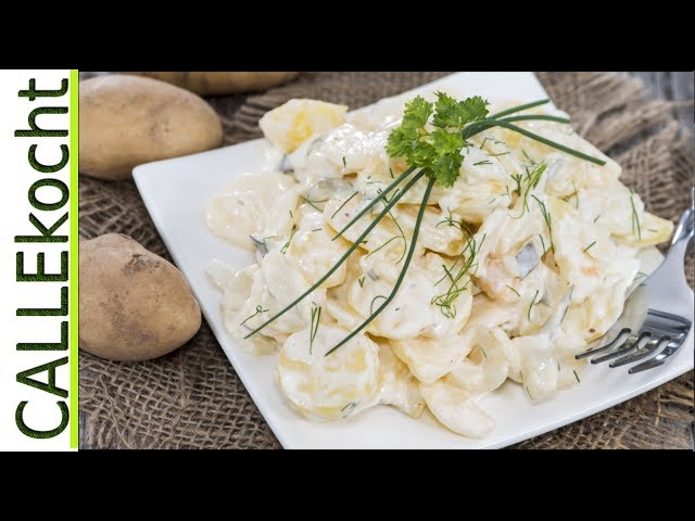Bester Kartoffelsalat mit Mayonnaise selber machen - Omas Rezept