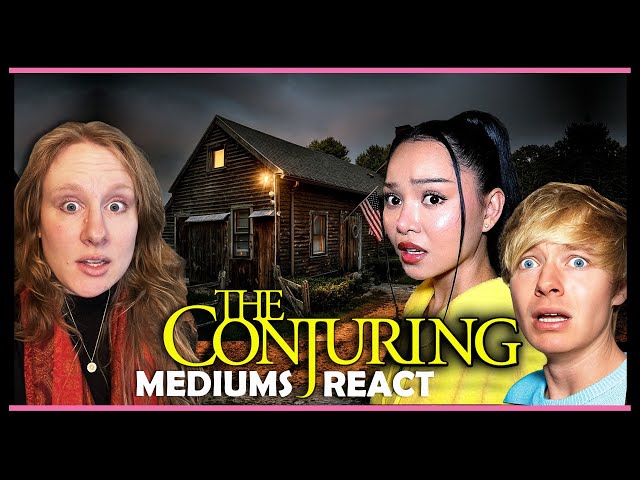 Sam and Colby The REAL Conjuring Series Reaction Episode 3 - MEDIUMS REACT to the BASEMENT!