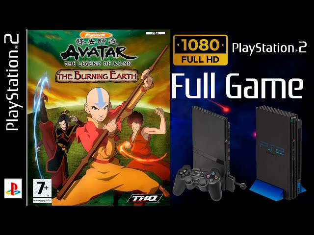 Avatar: The Last Airbender - The Burning Earth - Story 100% - Full Game Walkthrough / Longplay (PS2)