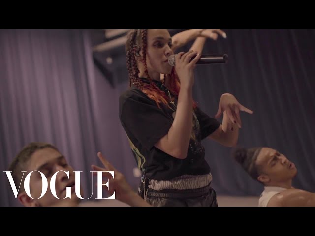 FKA Twigs Prepares for Her Afropunk Performance With Swordplay, Pole Dancing, and Much More