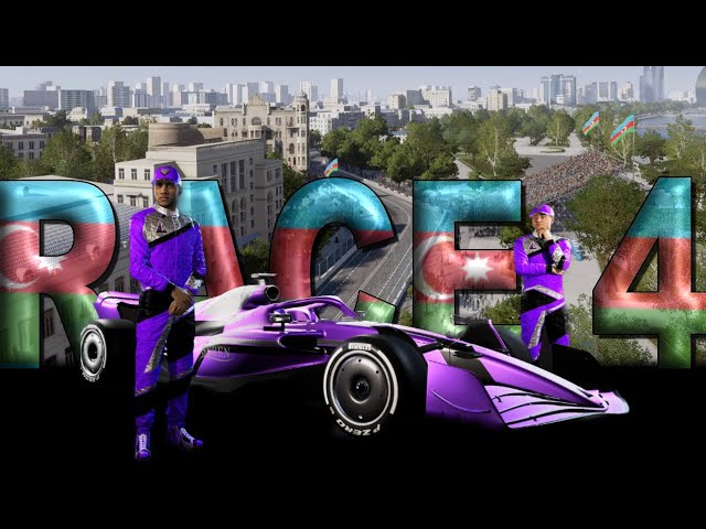 F1 23 My Team Season 1 Episode 4 AZERBAIJAN/ GEARBOX MISTAKE