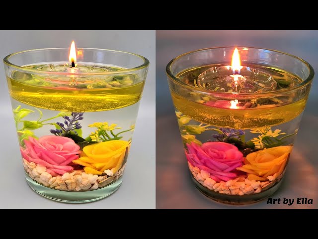 How do we make an infinite and economical candle out of water and oil that never goes out ??!