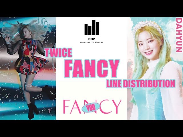 TWICE - FANCY (Line Distribution) [with Hidden/Background Vocals]