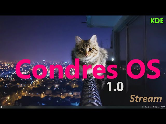 Condres OS 1.0 (KDE)