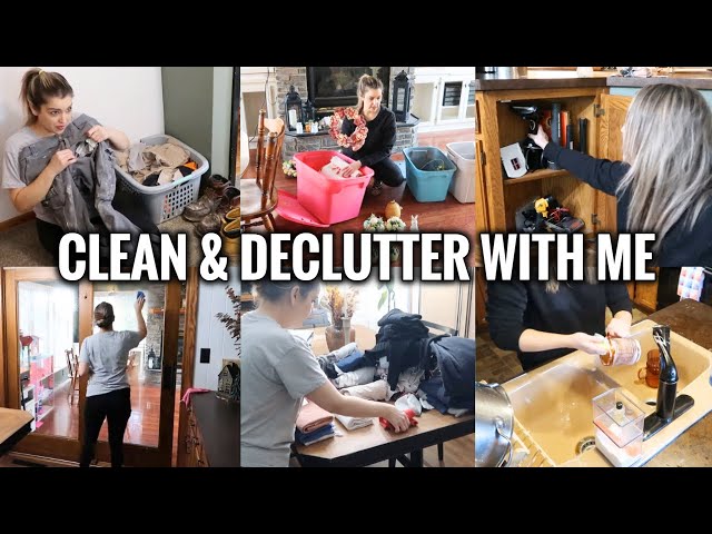 EXTREME CLEAN & DECLUTTER WITH ME | Speed Cleaning | All Day Cleaning Motivation | Let's Do This!