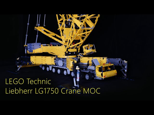 LEGO Technic - Liebherr LG1750 Crane MOC  12135PCS