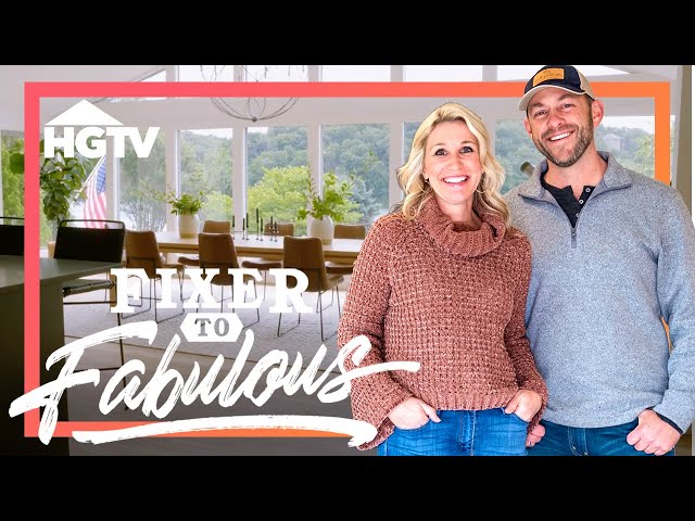 Dated, 80s Lake House Remodeled into Modern Oasis | Fixer to Fabulous | HGTV