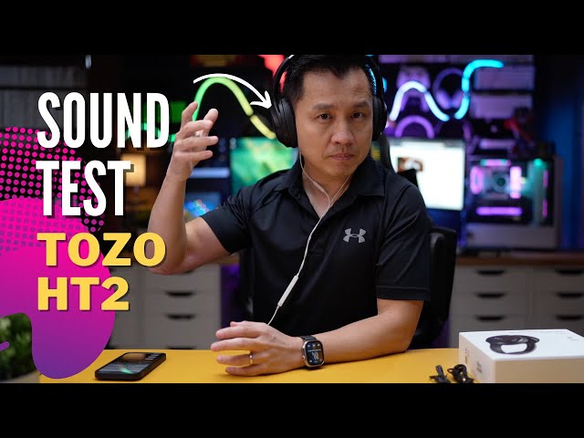 The Ultimate Sound Test for the TOZO HT2 ANC Headphones - Do They Live Up to the Hype?