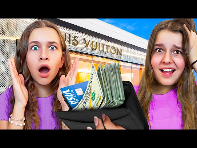 SWAPPING WALLETS with my SISTER!!