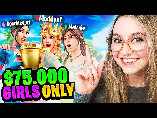How we WON this $75,000 GIRLS ONLY Tournament