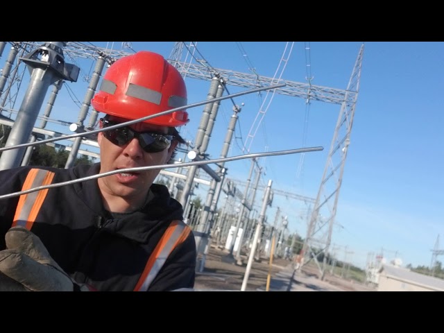 Induction in substations - Powerlines