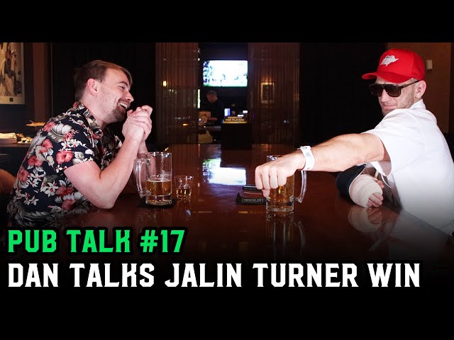 Dan Hooker talks broken arm, fractured orbital in Jalin Turner Fight | Pub Talk 17