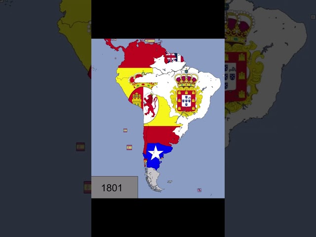 South America Flags, 1450-2023
