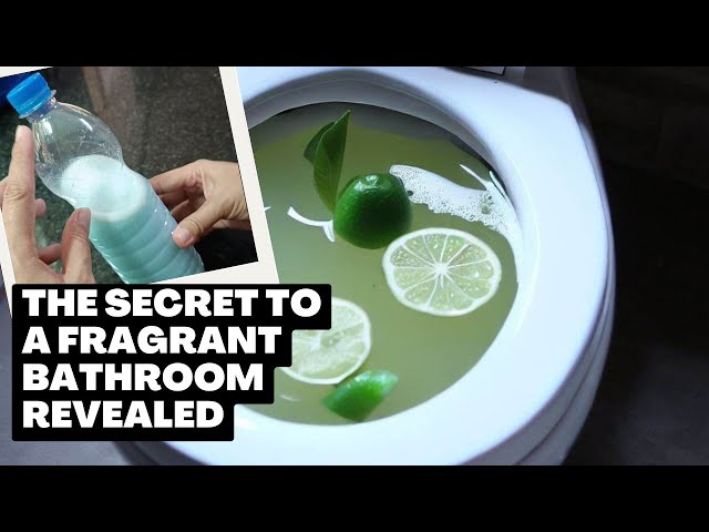 The Secret to a Fragrant Bathroom Revealed