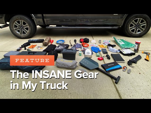 My Truck EDC + GIVEAWAY | Over 89 HIDDEN Items! | Gear for Every Emergency and Adventure